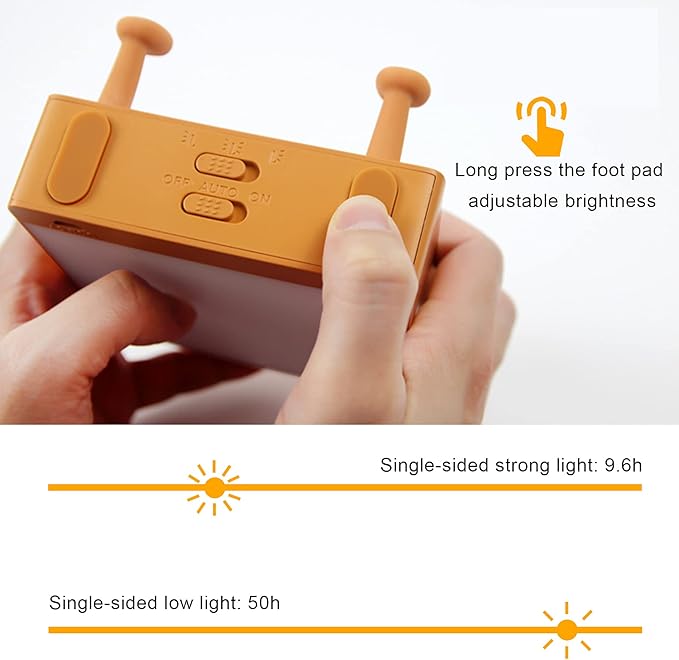 Cute Night Light Toast Bread LED Night lamp with Rechargeable