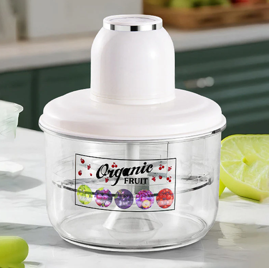Portable automatic electric peeler for fruits and vegetables